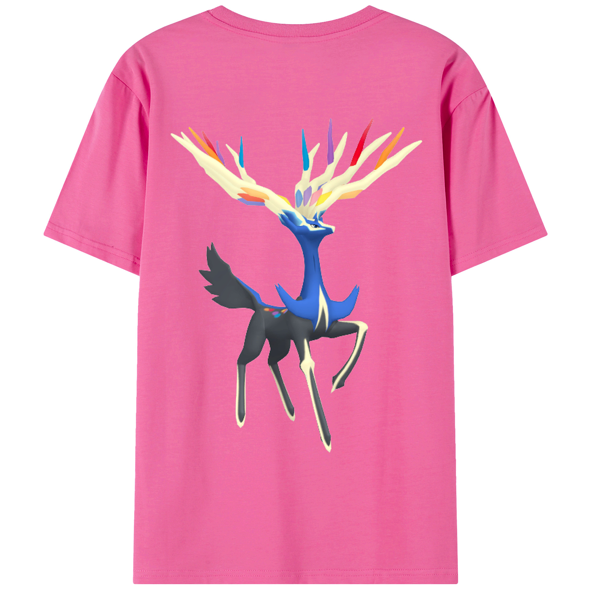 （画像用） ポケットモンスター Pokémon レディース半袖Tシャツ(バックプリント)